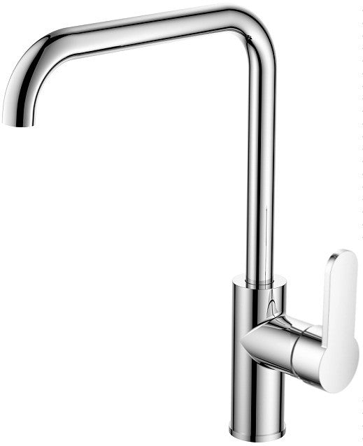 Argent Mirra square Gooseneck Kitchen Mixer Brisbane Discount Lights