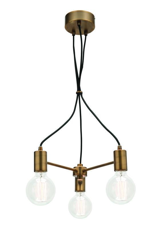 Colorado 3 light pendant brass Brisbane Discount Lights and Taps