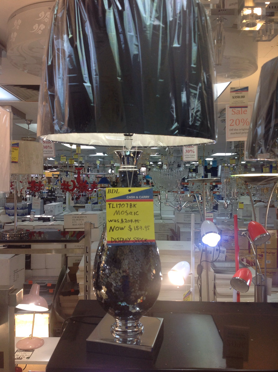 Mosaic Lamp TL1707BK Brisbane Discount Lights and Taps