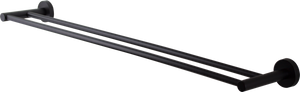 Brasshards Mixx round 750mm double rail matt black