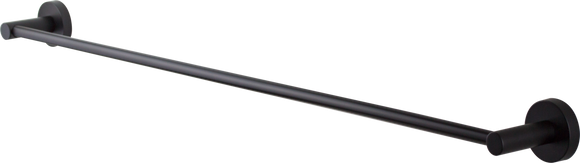 Brasshards Mixx round 750mm single rail matt black