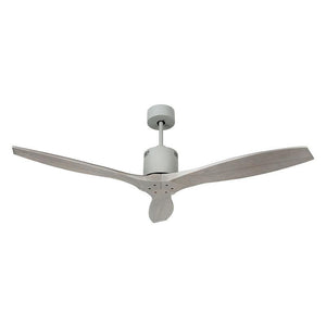 BRILLIANT GALAXY 54" PROPELLER STYLE TIMBER FAN SILVER WITH REMOTE