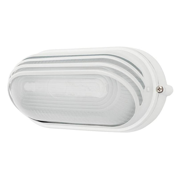 Essex LED louvered oval bunker white