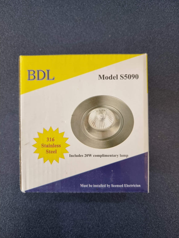 BDL Round 316 Stainless Steel Downlight Frame