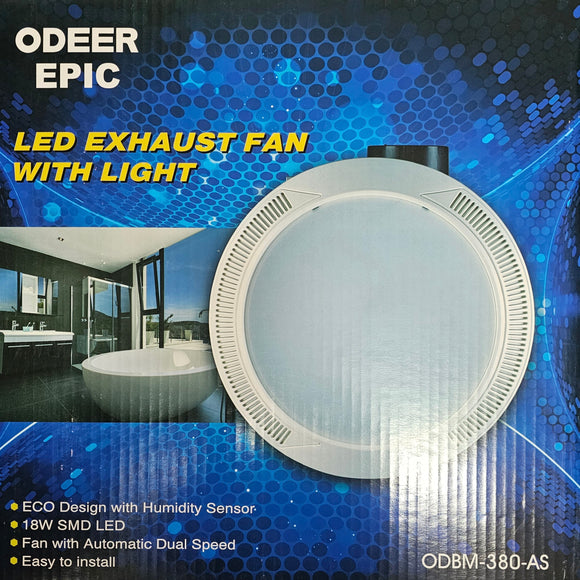 Odeer Epic Led Exhaust Fan With Light