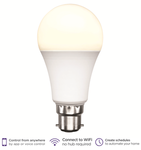 Brilliant Smart Lighting LED CCT Globe B22 base