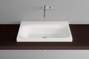 Bette Lux Basin 800x475x60mm no tap hole