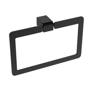 Argent Mondrian Neu Towel Ring Matt Black