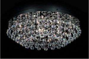 Epic B3104-18 Leo Crystal Chrome Ceiling Light