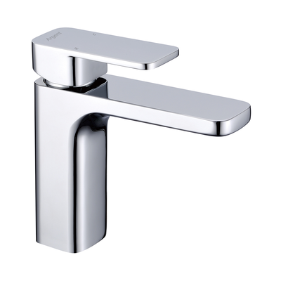 Argent Kubic Basin Mixer Chrome