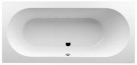 Villeroy and Boch Oberon Bath 190x90 cm with waste and overflow with bath filler