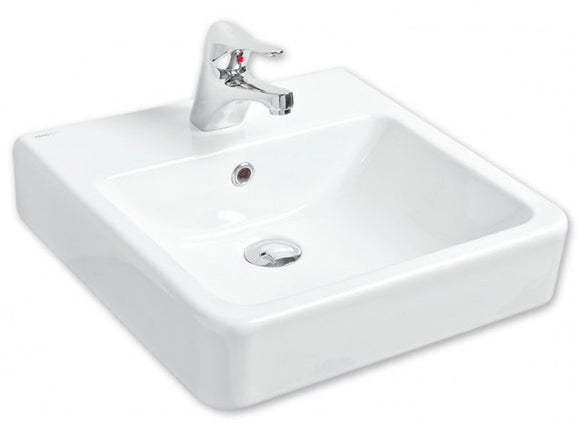 Argent Evo wall basin 1 tap hole