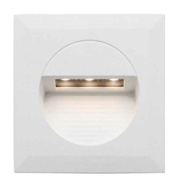 Rye 1.2W LED square steplight white