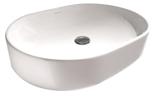 Argent Grace Oval Counter Top Basin no tap hole