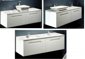 Argent Lucent 1400 and stone top x 1 counter top basin