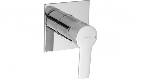 Hansa Ligna Quad Shower or Bath Mixer with In-Wall Body