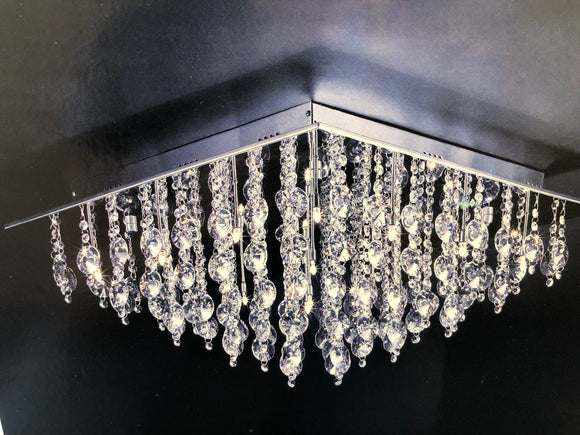 Epic Disc Crystal ceiling light B3087-16B