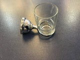 Aquabella 8300 style tumbler holder with clear glass