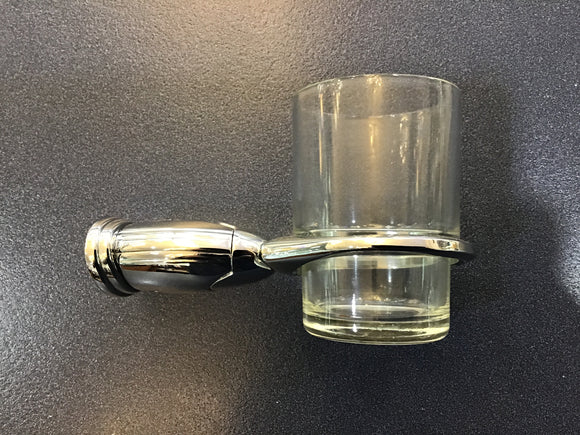 Aquabella 9800 style tumbler holder with clear glass